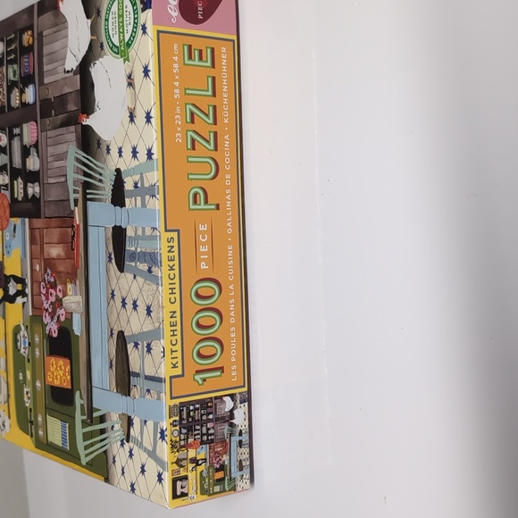 Eeboo 1000 Piece Jigsaw Puzzles Set Of 2 - Picture 8 of 11